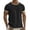 #Black, variant on DPTALR Men's Solid Color Casual Sports Round Neck Short Sleeve T-shirt,Green, XXXL