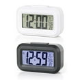 KKMOL Digital Alarm Clocks with Temperature and Humidity Display Built