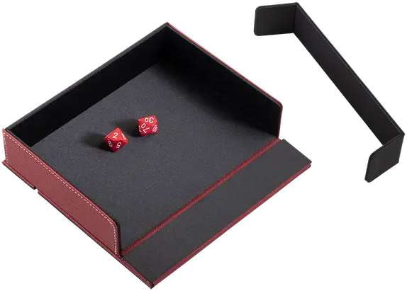 Dragon Shield RPG: Dice Companion - Blood Red - Durable and Sturdy Dice Companion - Compatible with Board Games, D&D DND Dungeons and Dragons, and TCGs/OCGs