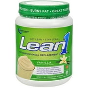 Angle View: Nutrition 53 Lean1 Shake Vanilla, 10 SRV (Pack of 1)