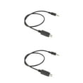 thumbnail image 2 of Justharion 2.5mm DC2 Remote Shutter Release Cable for D90 D5600 D7500 D7200 D750 Style A 2Set, 2 of 6