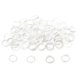 thumbnail image 2 of 4x100pcs Clear Nylon Bra Strap Adjuster Slider O Ring Lingerie Sewing Crafts, 2 of 5
