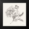 thumbnail image 2 of Nai, Danhui 20x20 Black Modern Framed Museum Art Print Titled - Flower Sketches I, 2 of 5