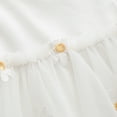 thumbnail image 6 of Kkkded Newborn Baby Girls Summer Dresses Princess Dress Toddler Short Sleeve Skirt Dress Gauze Dress Kids Flower Girl Dress,Sizes 1M-3Years, 6 of 8