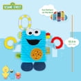 thumbnail image 4 of Juguete sensorial de peluche preferido para niños, Sesame Street Cookie Monster, 4 of 6