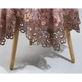 thumbnail image 3 of Nvzi Damask Lace Patchwork Tablecloth Luxury Square Small Table Cover Elegant Floral Embroidered Lace Table Cloth for Party Kitchen Dinning Picnic Decoration (Type E,22"x22"), 3 of 3