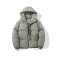 thumbnail image 2 of felwors Women's Oversized Quilted Lightweight Baggy Zip Up Puffer Jacket Long Sleeve Casual Warm Padded Coat AG, XXL, 2 of 5