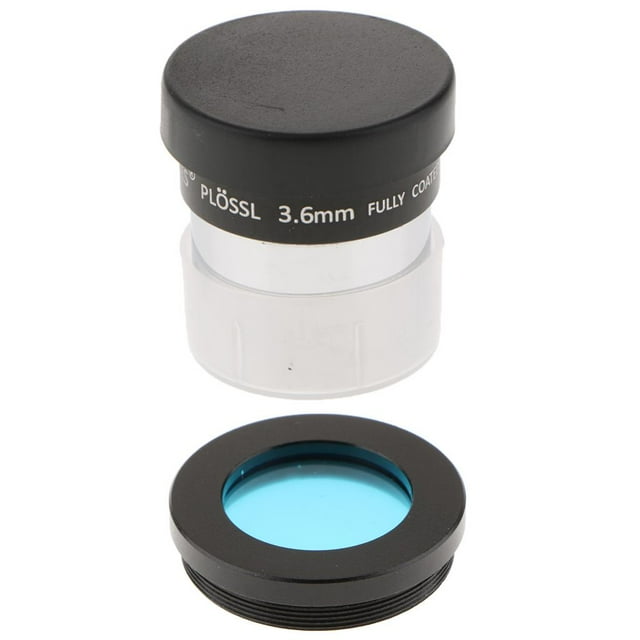 Telescopio Ocular Lente shamjiam .6mm Pelícu de Revestimiento Múltiple Con Lente de Pulgadas de Color Azul