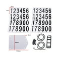 thumbnail image 2 of Bike Triathlon Race Number Plate Mount Bicycle Seatpost Holder with Rubber Band, 2 of 8