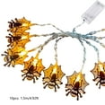 thumbnail image 3 of Halloween String Lights Decorations, 5FT 10 LED Halloween Lights, Cute Pumpkin Spider Black Cat Lights for Party Indoor Outdoor Home Decor, 3 of 5