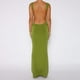 thumbnail image 5 of Vestido de tubo de señora para mujer vestido sin espalda con tirantes finos vestido largo informal elegante FLhrweasw Nuevo, 5 of 9