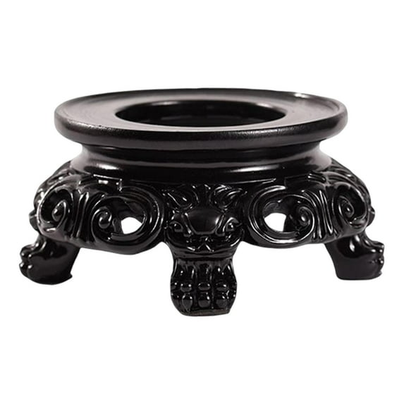 Retro Display Rack Collectibles Display Pedestal Baseball Jewelry Holder Support Gemst Stand Base Sphere Stand , 5cm