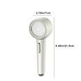 thumbnail image 3 of Steadline 360° Rotating Pressurized Shower Head with Anti-Clog Nozzles - Multiple Spray Modes with ABS Construction for Easy Installation and Customized Bath Experience, 3 of 9