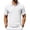 White, variant on GrmtClth Men's Polo Shirt with Chest Pocket Short Sleeve Solid Color Business Casual Regular Fit Classic Work Tops 2026 Black 2XL