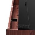 thumbnail image 5 of Wall Mount Computer Work Desk, Black Cherry, Melamine Wood , Home Office Business, Modern Contemporary HB34529, 5 of 8