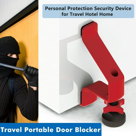Portable Travel Hotel Door Lock Door Blocker Home Security Anti-theft Lock for Personal