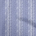 thumbnail image 1 of oneOone Viscose Chiffon Bluish Violet Fabric Asian Dabu Print Sewing Craft Projects Fabric Prints By Yard 42 Inch Wide, 1 of 4