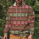 thumbnail image 3 of Gibobby Sudadera polar hombre Camisetas casuales con capucha para hombre de manga corta de color liso(Café,XG), 3 of 4