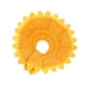thumbnail image 2 of Billuyoard Collar amarillo del cono del gato de la forma de la flor de Sun fácil hecho del collar de la recuperación del animal doméstico de la Hábitats y jaulas para animales pequeños SG, 2 of 6