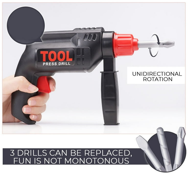 Black & Decker Pretend Play Toolset for Kids, Looks Like The Real Tools