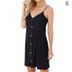 thumbnail image 1 of Vestido sin mangas con tirantes ajustables y cuello en V para niña, Negro, S Noticed AP001327-06, 1 of 7