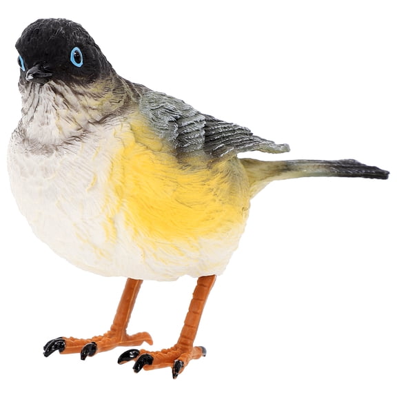 Raindrops Simulation Bird Plastic Bird Ornament Garden Tree Fake Bird Realistic Fake Bird Kids Bird Learning Figurine