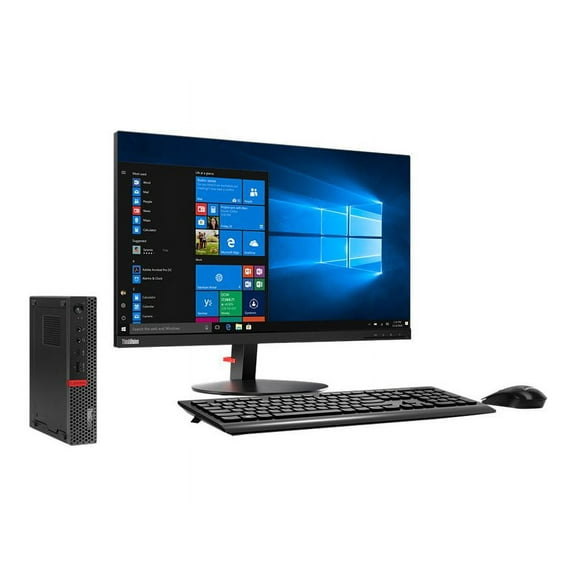 Lenovo ThinkCentre M920x 10S10003US Desktop Computer - Intel Core i5 (8th Gen) i5-8500 3GHz - 8GB DDR4 SDRAM - 256GB SSD - Windows 10 Pro