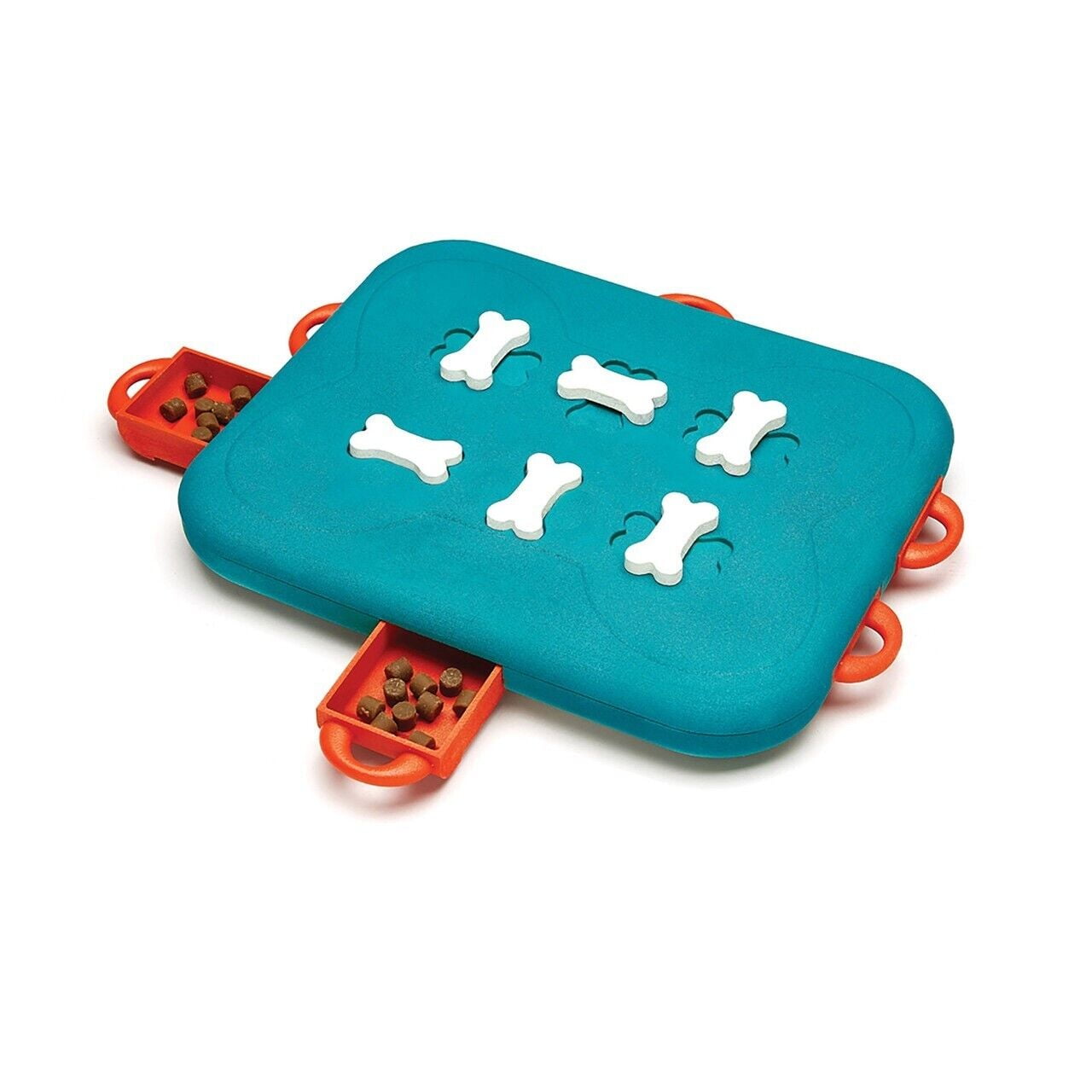 Interactive Dog Toys Treat Dispensing Puzzle Maze Challenge Games Choose Level (12.75 Inch - Brick)