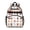 Fireman and Shield White Pattern, variant on Fireman and Shield White Pattern Cute School Backpack Bag for School with Padded Back and Adjustable Shoulder Straps 15.25"x11.5"x5.25"