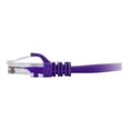 thumbnail image 3 of C2G Câble Ethernet de Réseau UTP 10 Pi Cat6a Sans Accroc Non Blindé - Violet - Câble de Patch - RJ-45 (m) vers RJ-45 (m) - 10 Pi - UTP - CAT 6a - Moulé, Sans Accroc, Échoué - Violet, 3 of 3