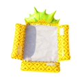 thumbnail image 3 of Flotador inflable para piscina, balsa para piscina, tumbona flotante personal portátil para fiestas, playa, piscinas, niños y adultos. Piña, 3 of 8