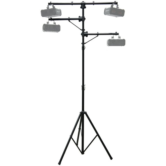 Harmony Audio  HA-TREESTAND Pro DJ Lighting Multi Arm Tripod & T-Bar Light Stand