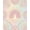 Pink Purple Multicolor, Pattern 2, variant on ODIKA Striped Border Ombre Gradient Watercolor Large Pink Sprinkle Playful Expressive Non-Slip Flatwoven for Living Room, Under Sectional, Family