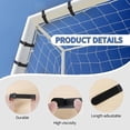 thumbnail image 6 of 10pcs Football Soccer Goal Net Attachment Straps Soccer Placement Nets Straps, 6 of 8