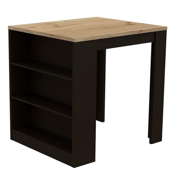 TUHOME Tanna Îlot de Cuisine Multicolore - Bois d'Ingénierie