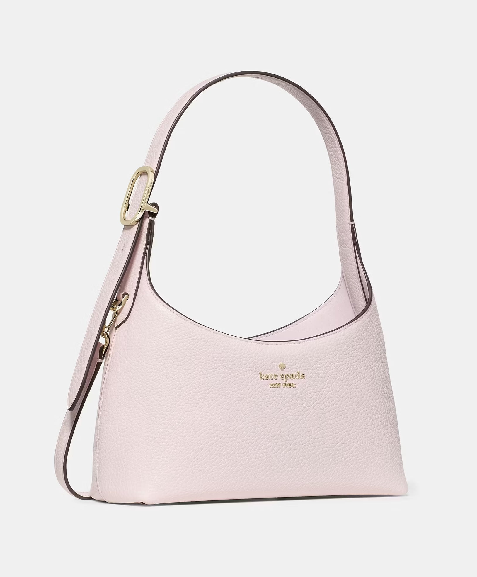 Kate Spade Women's 454 Mini Crossbody Bag in Pebbled Leather Shimmer Pink