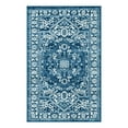 thumbnail image 3 of Unique Loom Boston Collection Area Rug - Medallion (3' 3" x 5' 3" Rectangle Blue/Ivory), 3 of 7