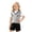 Grey, variant on Boys Girls Knit Vests,Kids Preppy Casual Cable Knit Sleeveless V-Neck Cartoon Embroidered Knit Vest Tops