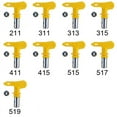 thumbnail image 2 of tooloflife Tungsten Steel Airless Spray Tip Nozzle for Airless Paint Spray Guns Airless Sprayer Spraying Machine 16 Choice Yellow, 2 of 6