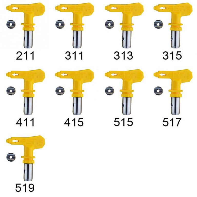 Tungsten Steel Airless Paint Spray Tip - 211 Model For Home & Commercial Use