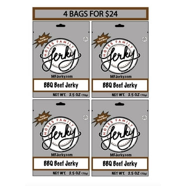 Premium Beef Steak Strips Jerky 12 Oz (2Pak) - Walmart.com