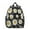 Black-13, variant on Cute Small Backpack with Yellow Flower and Daisy Print Patterns, Lightweight School Bag for Daily Use