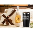 thumbnail image 6 of Father of the Bride 20 OZ Tumbler.Father of the Bride Travel Mug Tumbler Gifts.Bride''s Dad Gift.Gift for Dad Bride Newly Engaged Bridal Shower Wedding Engagement Party.(Black), 6 of 6