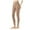 Coffee, variant on MOJOGO Women's Seamless Base Layer Lightweight Solid Color Underwear Casual Thermal Leggings for Fall Winter Gray L
