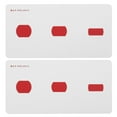 thumbnail image 3 of Amblyopia Correction Card, Lightweight Waterproof Red Green 2pcs Strabismus Training Cards Dirt Resistant  For Daily Use, 3 of 8