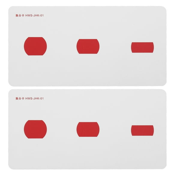 Tarjetas De Entrenamiento De Estrabismo, Tarjeta De Corrección De Ambliopía, Resistente A La Suciedad, Impermeable, Ligera Para Uso Diario ANGGREK Otros
