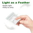 thumbnail image 6 of 10Pcs Clear Social Security Medical Card Holder, Waterproof Plastic ID Card Holder Name Tags Badge Holders, 3x4 inch Horizontal Badge ID Name Tag Plastic Sleeve, 6 of 8