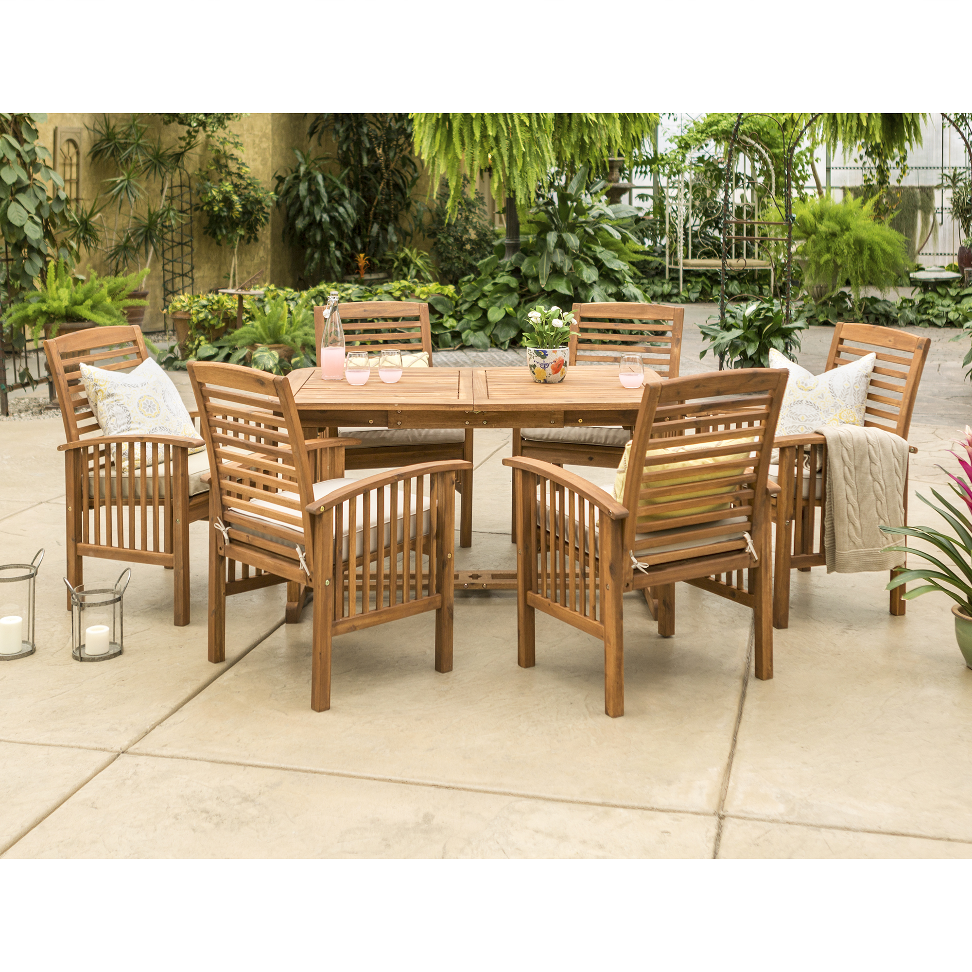 Manor Park 7 Piece Outdoor Patio Dining Set