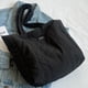 thumbnail image 1 of Bolso de axila para mujer, ligero, simple, bolso de vagabundo, bolso de ocio de compras (negro), 1 of 3