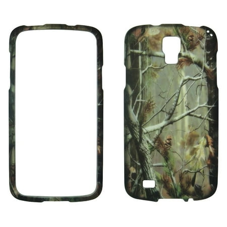 Camo Pine Case for Samsung Galaxy S4 i9500 Designer Cover Protector Snap on Shield Hard Shell Phone (Best Samsung Galaxy S4 Mini Case)